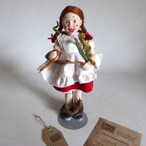 OOAK 10” GOTHIC HORROR SCARY SNAKE BITE ATTACK SCREAMING DOLL ODDITY